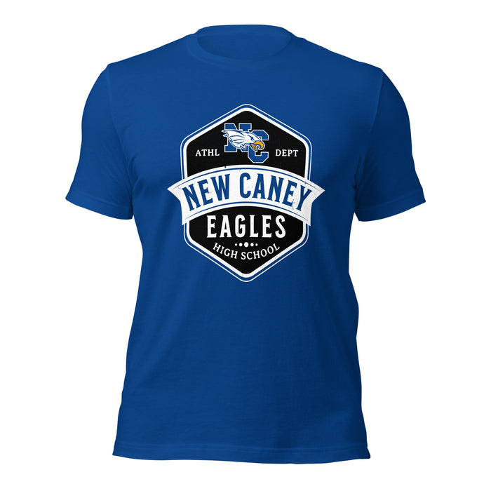 New Caney High School Eagles Royal Blue Premium Unisex T-shirt 209