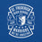 Close-up view of St. Frederick High School Warriors Royal Blue Premium Unisex T-shirt 207