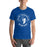 Student wearing St. Frederick High School Warriors Royal Blue Premium Unisex T-shirt 214