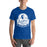 Man wearing St. Frederick High School Warriors Royal Blue Premium Unisex T-shirt 219