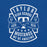 Close-up view of Taylor High School Mustangs Royal Blue Premium Unisex T-shirt 207