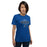 Woman wearing Dekaney High School Wildcats Royal Blue Premium Unisex T-shirt 040
