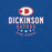 Close-up view of Dickinson High School Gators Royal Blue Premium Unisex t-shirt 217