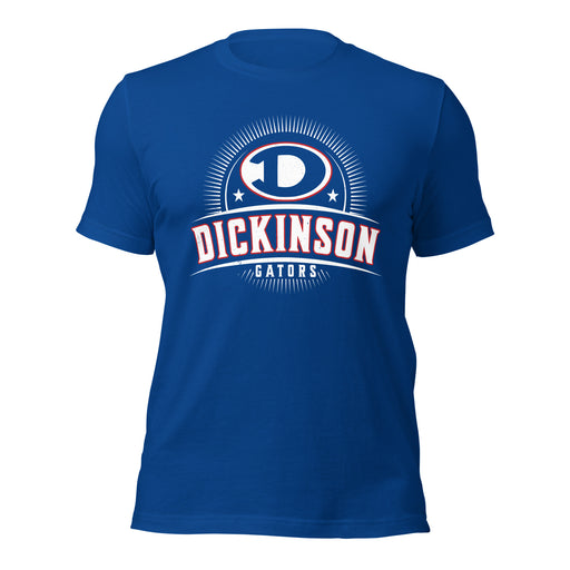 Dickinson High School Gators Royal Blue Premium Unisex t-shirt 221