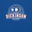 Close-up view of Dickinson High School Gators Royal Blue Premium Unisex t-shirt 221