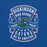Close-up view of Dickinson High School Gators Royal Blue Premium Unisex t-shirt 207