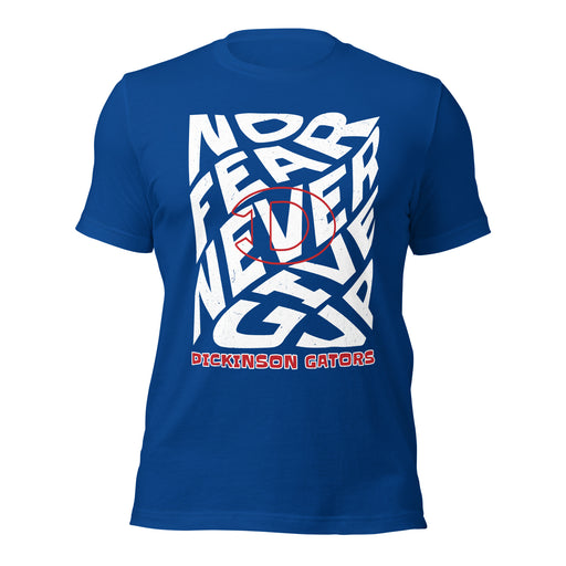 Dickinson High School Gators Royal Blue Premium Unisex t-shirt 236