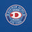 Close-up view of Dickinson High School Gators Royal Blue Premium Unisex t-shirt 224