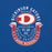 Close-up view of Dickinson High School Gators Royal Blue Premium Unisex t-shirt 229
