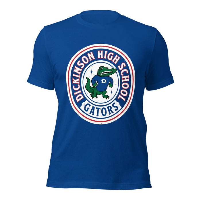Dickinson High School Gators Royal Blue Premium Unisex t-shirt 220