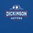 Close-up view of Dickinson High School Gators Royal Blue Premium Unisex t-shirt 202