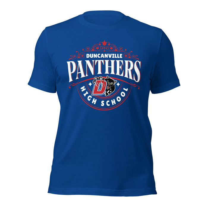 Duncanville High School Panthers Royal Blue Premium Unisex T-shirt 211