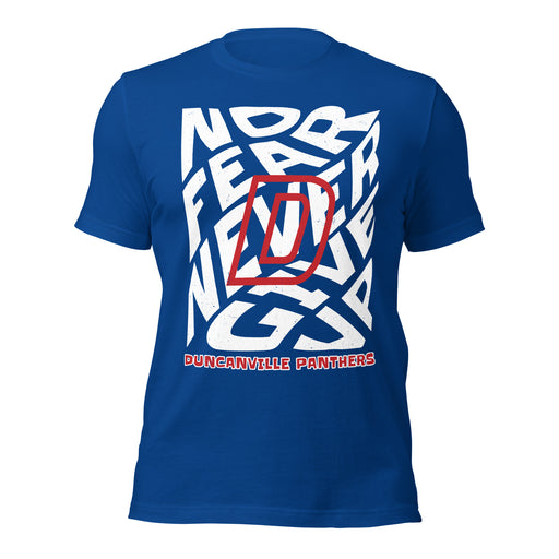 Duncanville High School Panthers Royal Blue Premium Unisex T-shirt 236