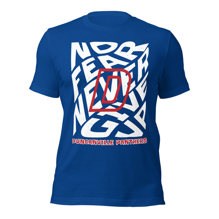Duncanville High School Panthers Royal Blue Premium Unisex T-shirt 236