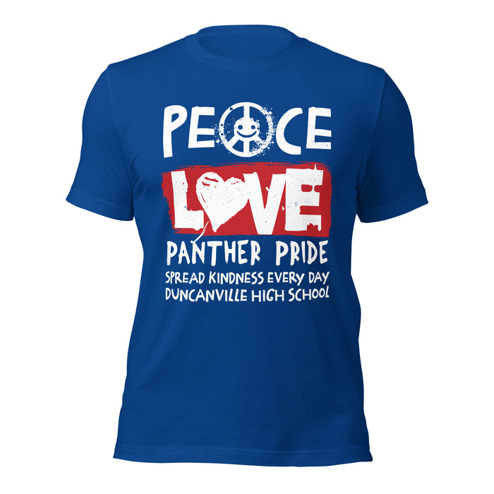 Duncanville High School Panthers Royal Blue Premium Unisex T-shirt 240