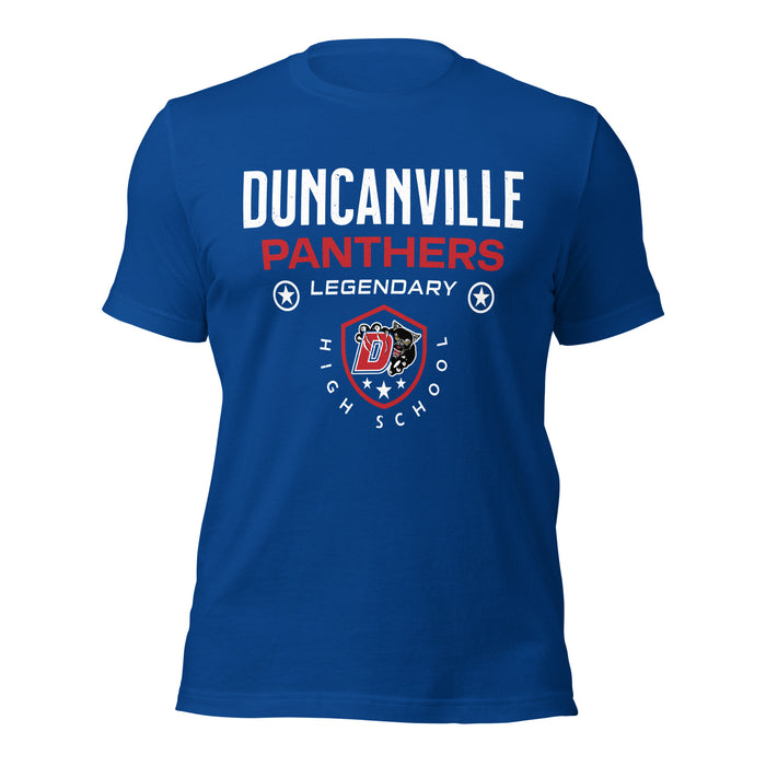 Duncanville High School Panthers Royal Blue Premium Unisex T-shirt 003