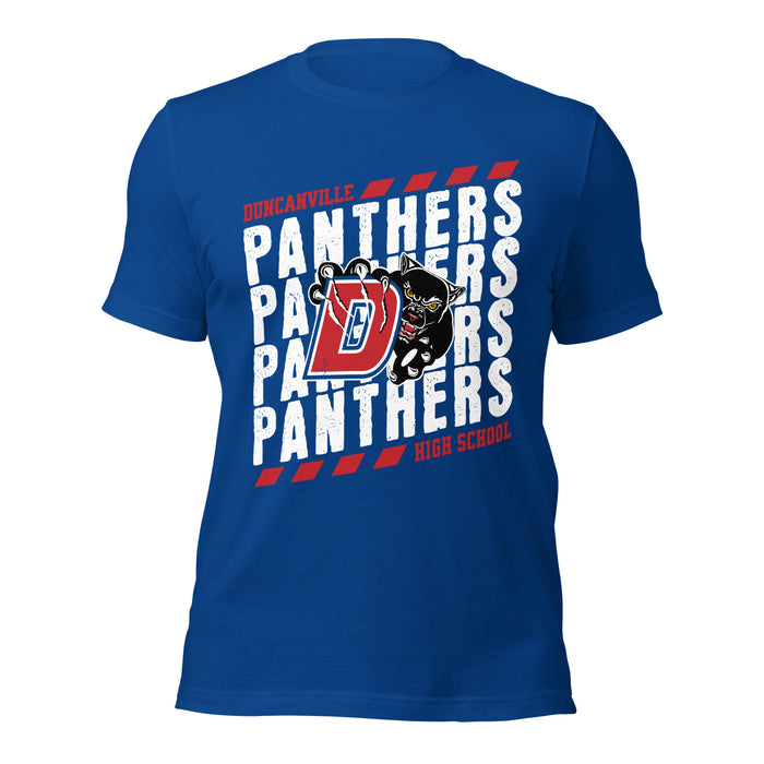 Duncanville High School Panthers Royal Blue Premium Unisex T-shirt 223