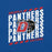 Close-up view of Duncanville High School Panthers Royal Blue Premium Unisex T-shirt 223