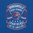 Close-up view of Duncanville High School Panthers Royal Blue Premium Unisex T-shirt 207