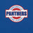 Close-up view of Duncanville High School Panthers Royal Blue Premium Unisex T-shirt 011