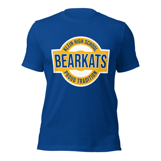 Klein High School Bearkats Royal Blue Premium Unisex T-shirt 011