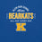 Close-up view of Klein High School Bearkats Royal Blue Premium Unisex T-shirt 040