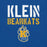 Close-up view of Klein High School Bearkats Royal Blue Premium Unisex T-shirt 017
