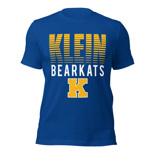 Klein High School Bearkats Royal Blue Premium Unisex T-shirt 024