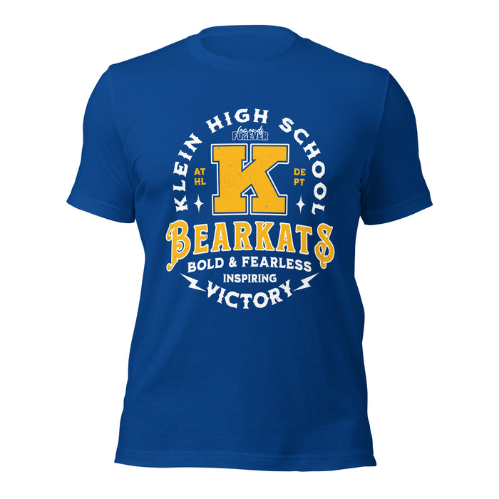 Klein High School Bearkats Royal Blue Premium Unisex T-shirt 206