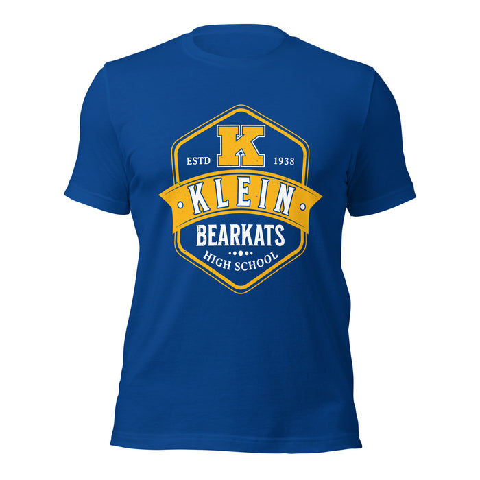 Klein High School Bearkats Royal Blue Premium Unisex T-shirt 209