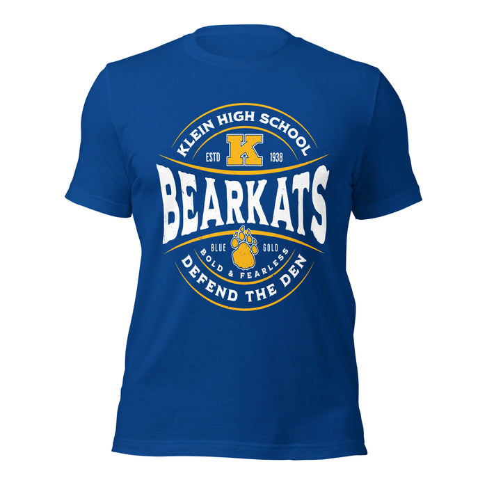 Klein High School Bearkats Royal Blue Premium Unisex T-shirt 218