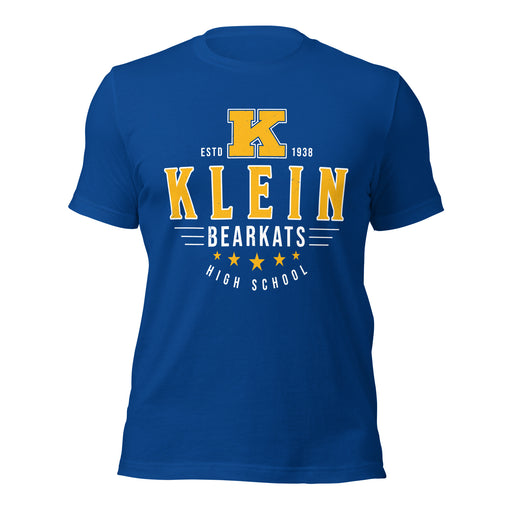 Klein High School Bearkats Royal Blue Premium Unisex T-shirt 217