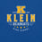 Close-up view of Klein High School Bearkats Royal Blue Premium Unisex T-shirt 217