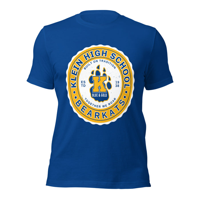 Klein High School Bearkats Royal Blue Premium Unisex T-shirt 216