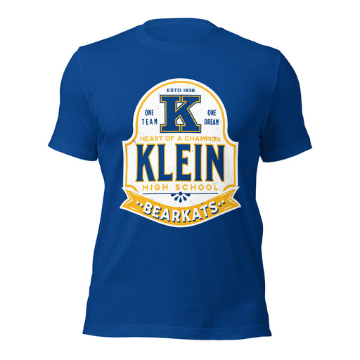 Klein High School Bearkats Royal Blue Premium Unisex T-shirt 219