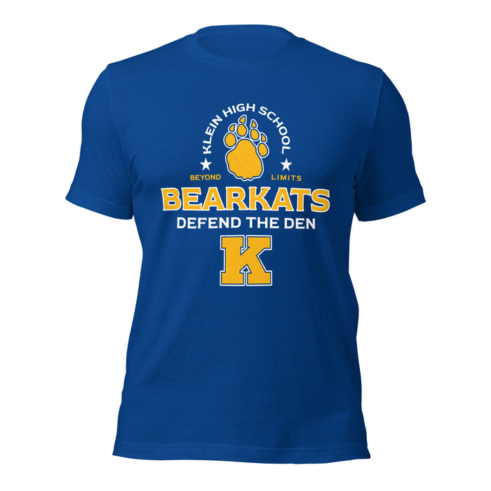 Klein High School Bearkats Royal Blue Premium Unisex T-shirt 222