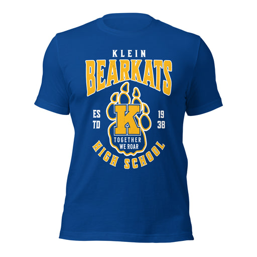 Klein High School Bearkats Royal Blue Premium Unisex T-shirt 213