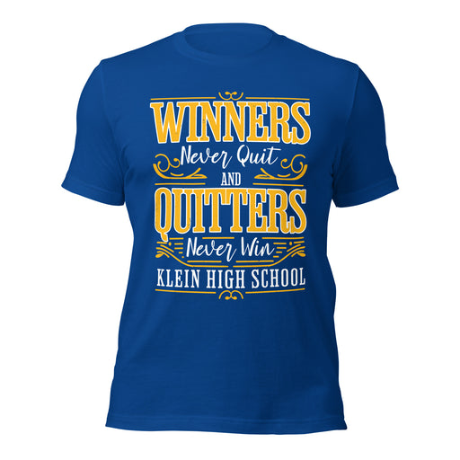 Klein High School Bearkats Royal Blue Premium Unisex T-shirt 237
