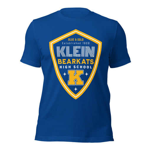 Klein High School Bearkats Royal Blue Premium Unisex T-shirt 225