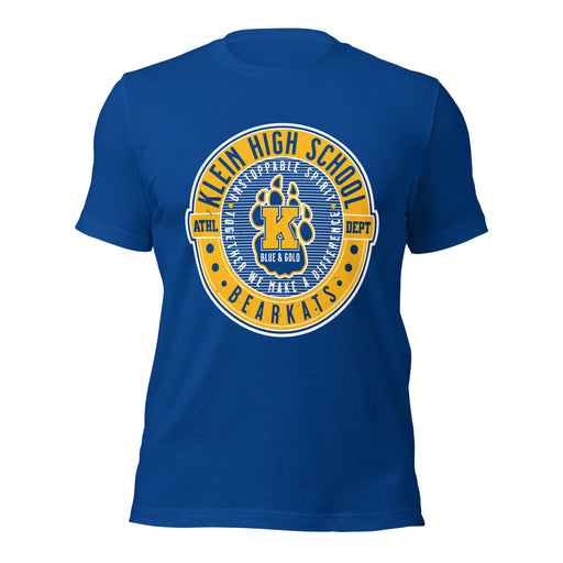 Klein High School Bearkats Royal Blue Premium Unisex T-shirt 224