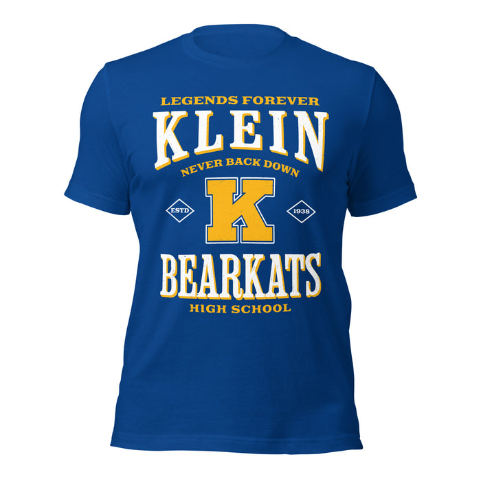 Klein High School Bearkats Royal Blue Premium Unisex T-shirt 230
