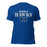 Hebron High School Hawks Royal Blue Premium Unisex T-shirt 017