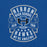 Close-up view of Hebron High School Hawks Royal Blue Premium Unisex T-shirt 207