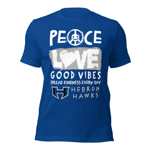 Hebron High School Hawks Royal Blue Premium Unisex T-shirt 240