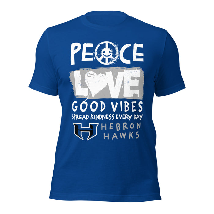 Hebron High School Hawks Royal Blue Premium Unisex T-shirt 240
