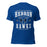 Hebron High School Hawks Royal Blue Premium Unisex T-shirt 230