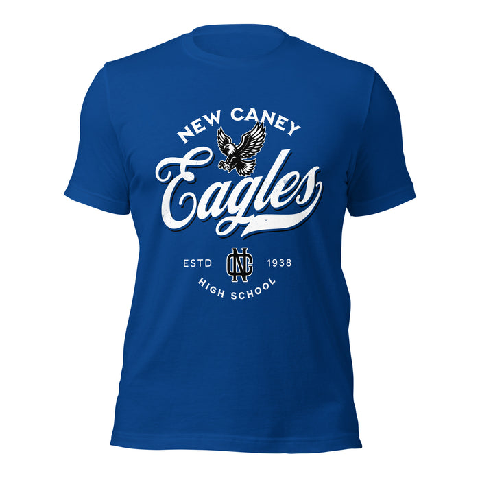 New Caney High School Eagles Royal Blue Premium Unisex T-shirt 226