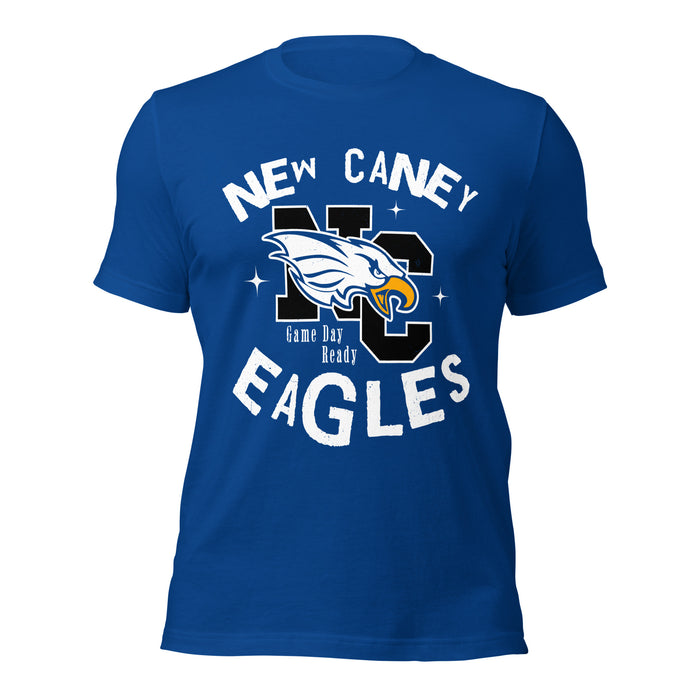 New Caney High School Eagles Royal Blue Premium Unisex T-shirt 228