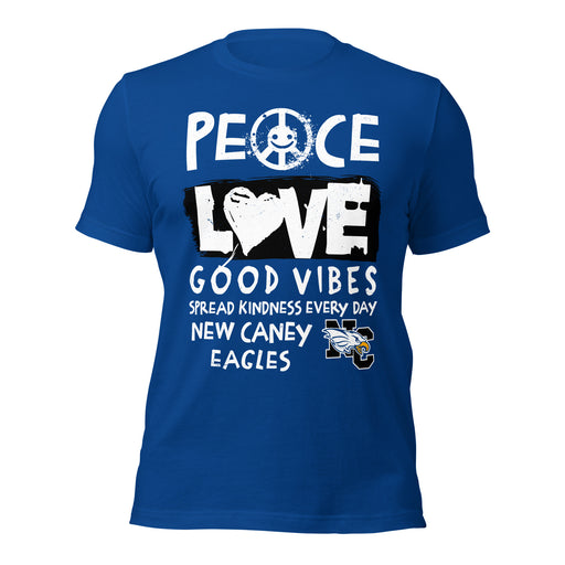 New Caney High School Eagles Royal Blue Premium Unisex T-shirt 240