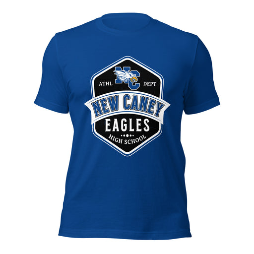New Caney High School Eagles Royal Blue Premium Unisex T-shirt 209